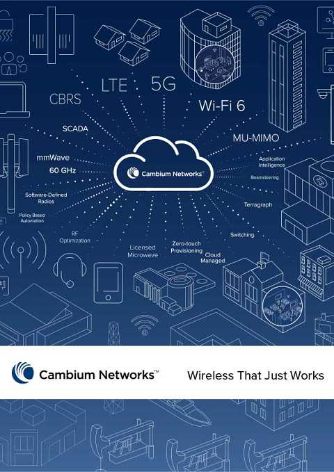 Cover of Cambium Networks Wireless That Just Works Wireless Internet and Telecommunications Infrastructure