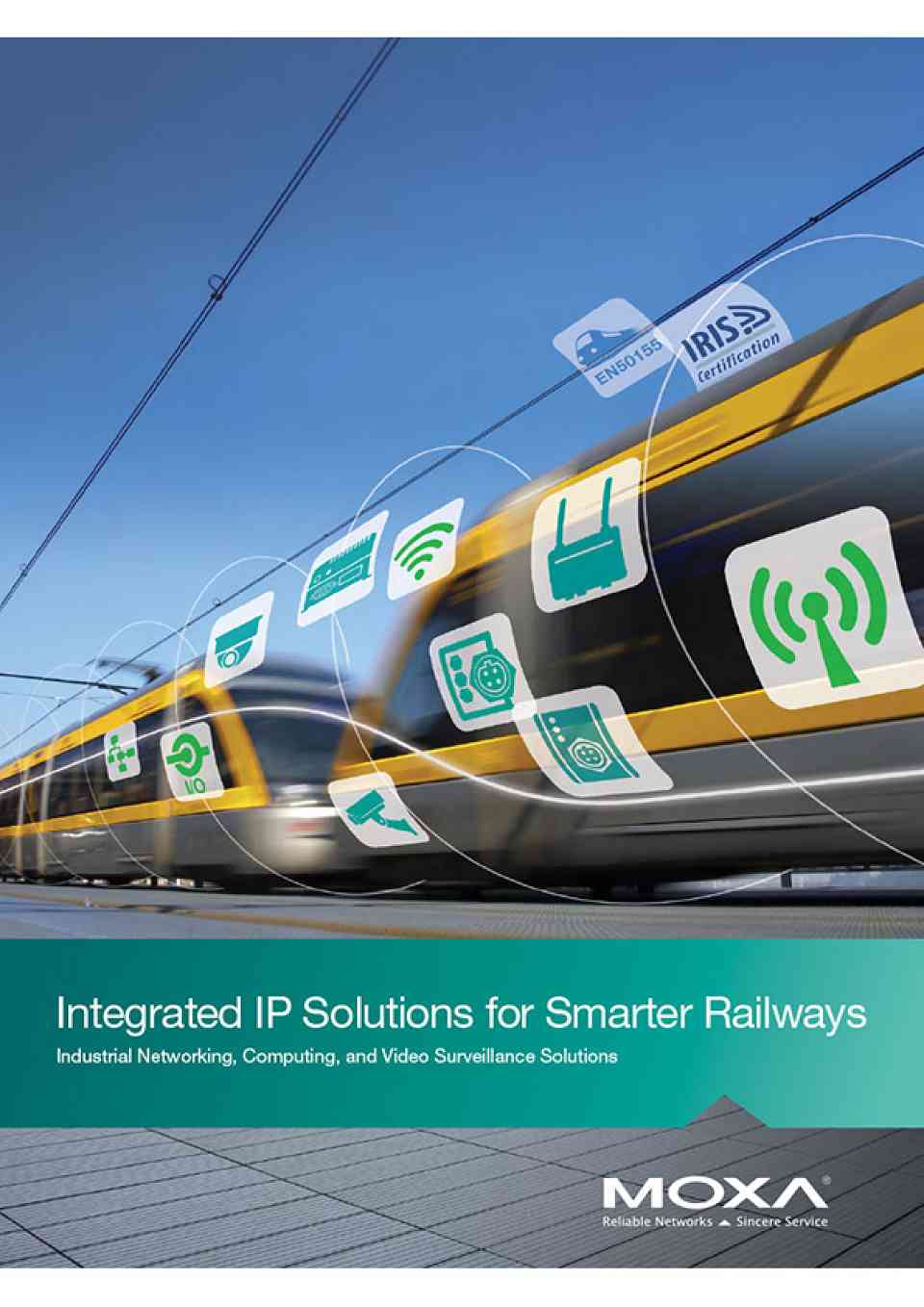 Integrated IP Solutions For Smarter Railways Catalogue Cover