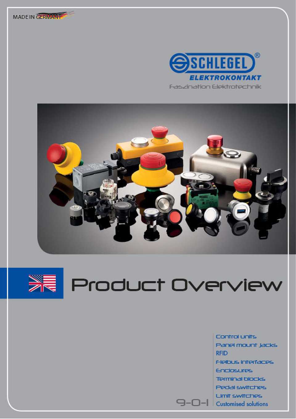 Product Overview Catalogue Cover