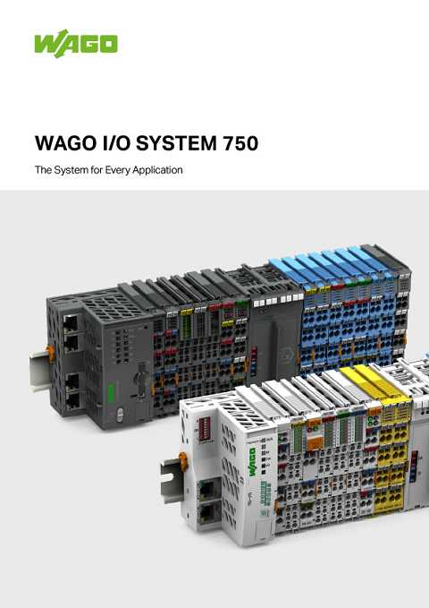 Cover of Wago I/O System 750 The System for Every Application
