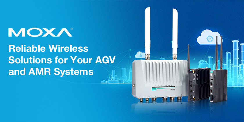Boost Productivity With Moxa Industrial Wireless Connectivity AWK Series Banner