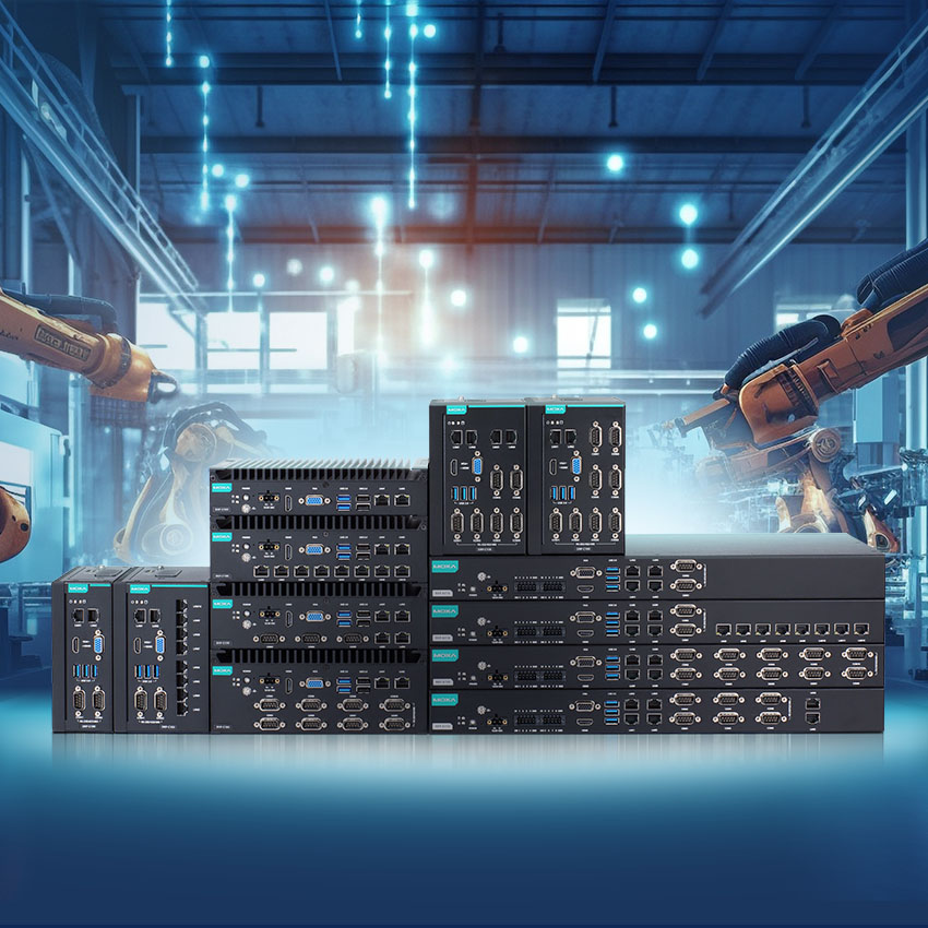 A New Generation of Moxa x86 Industrial Computers, from ECS 