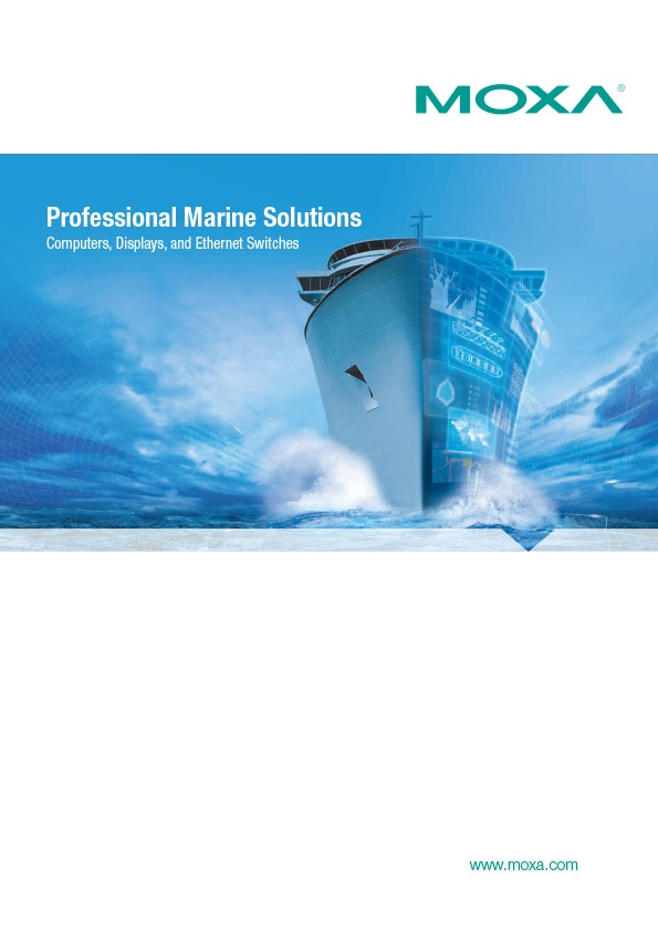 Moxa marine solution brochure
