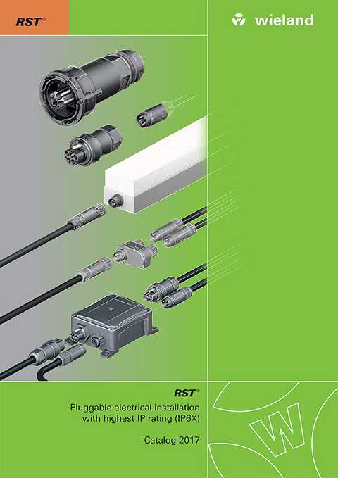 Cover of Wieland RST Pluggable Electrical Installation With Highest IP Rating (IP6X) 2017