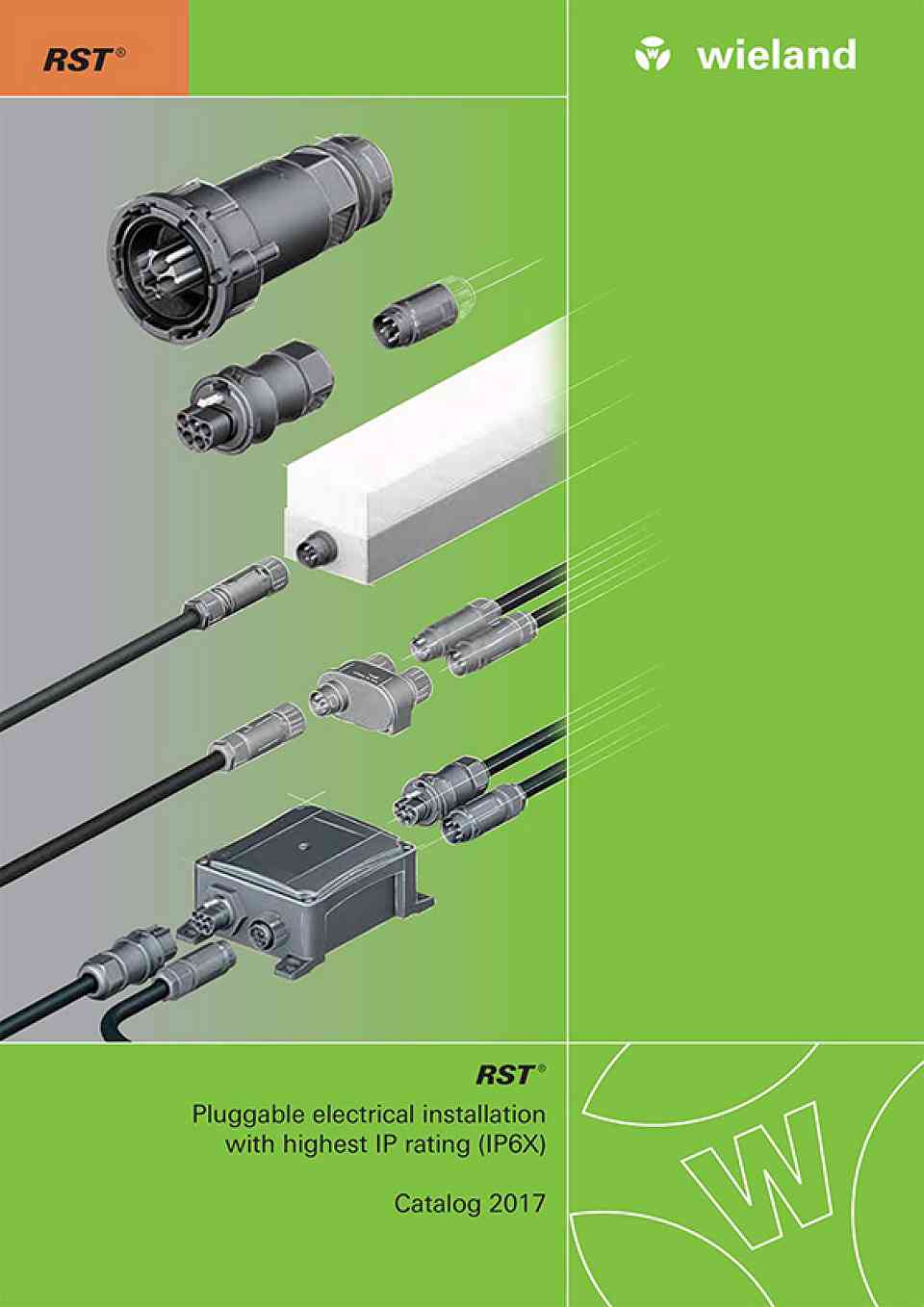 RST Pluggable Electrical Installation Catalogue Cover