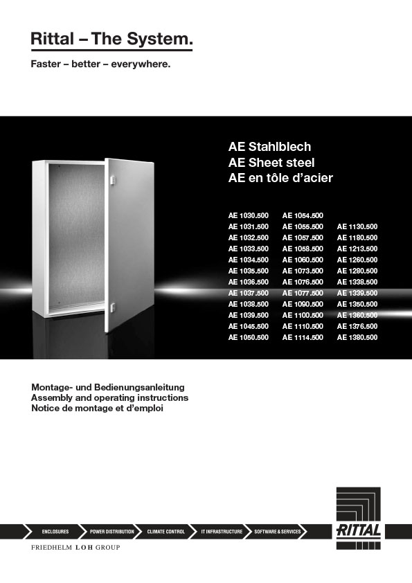 Rittal mild steel enclosures