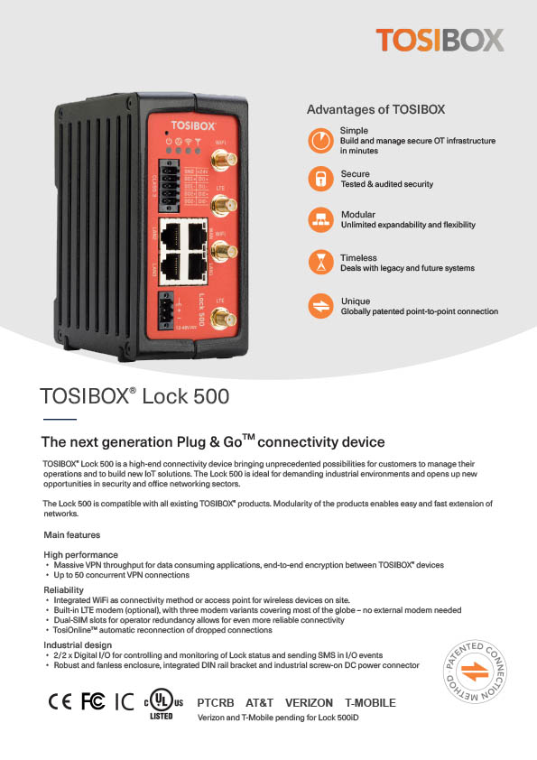 Tosibox lock 500