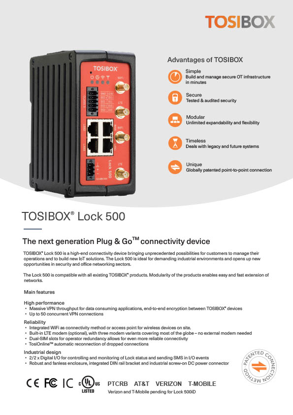 Tosibox lock 500