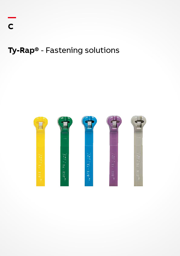 Ty rap fastening solutions