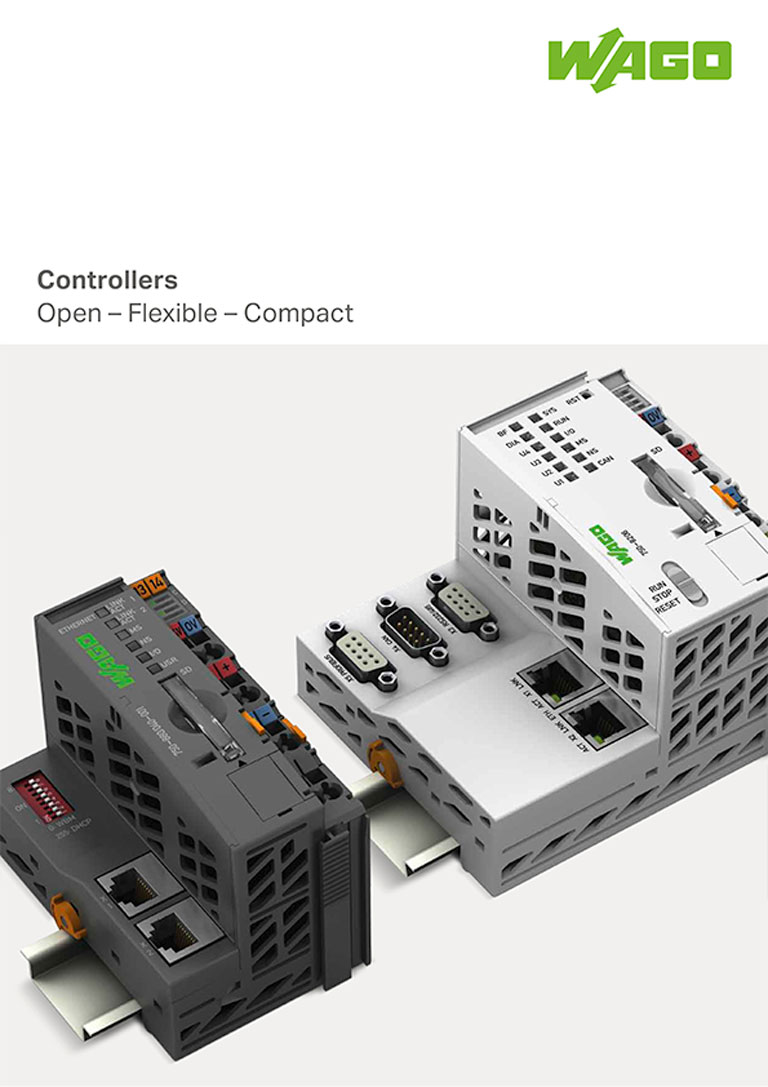 WAGO Controllers Brochure Cover