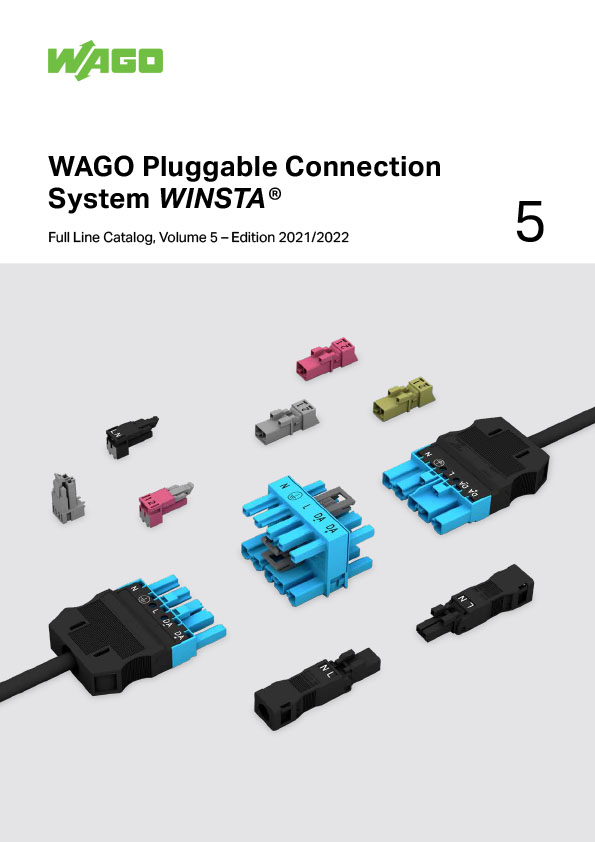 Wago pluggable connection system winsta