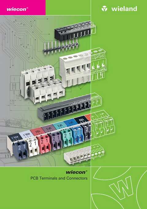 Cover of Wieland wiecon PCB Terminals and Connectors