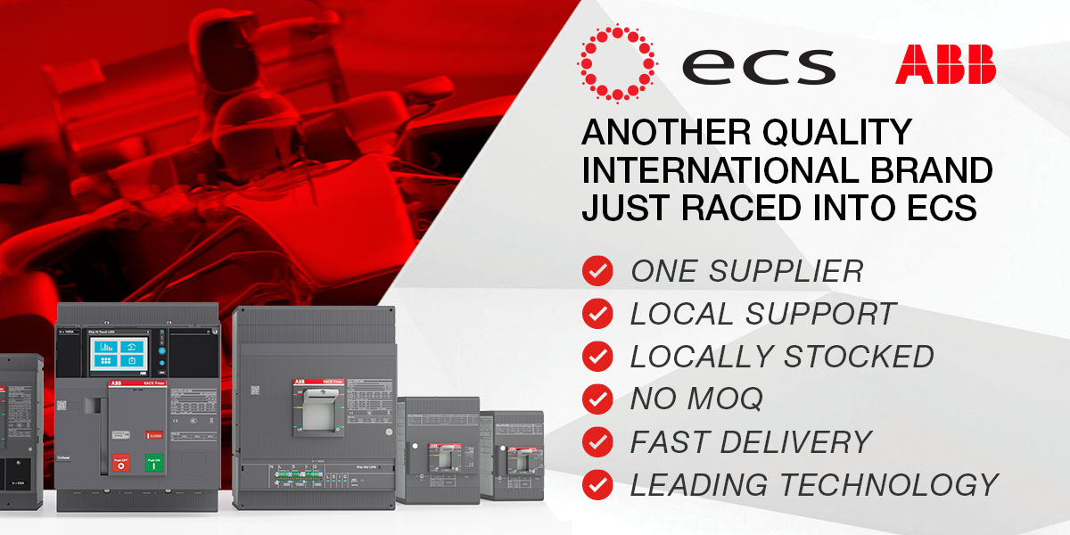 ABB Switchgear Now Available At ECS Banner