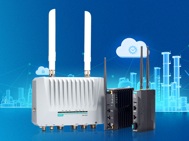 Boost Productivity With Moxa Industrial Wireless Connectivity AWK Series 