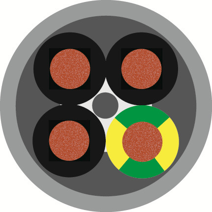 Example of Co-extrusion for OLFLEX Control Cable