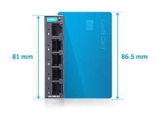 A Tiny but Mighty Ethernet Switch, MOXA EDS-2000-EL Series