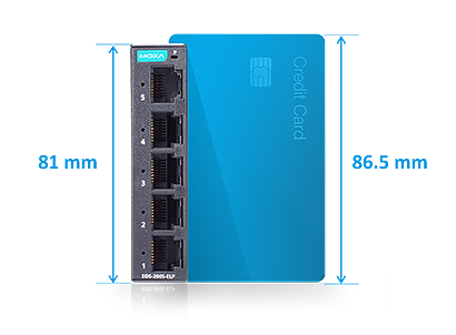 A Tiny but Mighty Ethernet Switch, MOXA EDS-2000-EL Series 