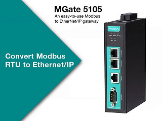 Convert Modbus RTU to EtherNet/IP in 4 steps