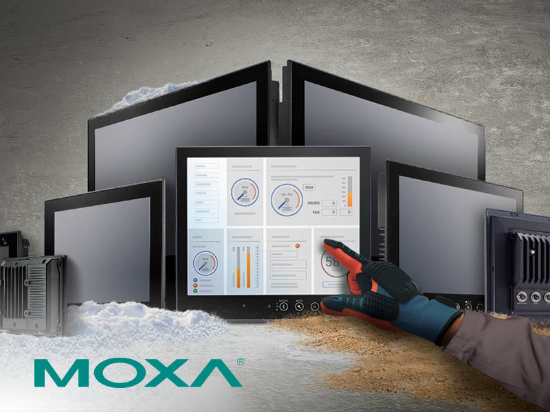 MOXA Panel Computers & Displays for Tough Environments 