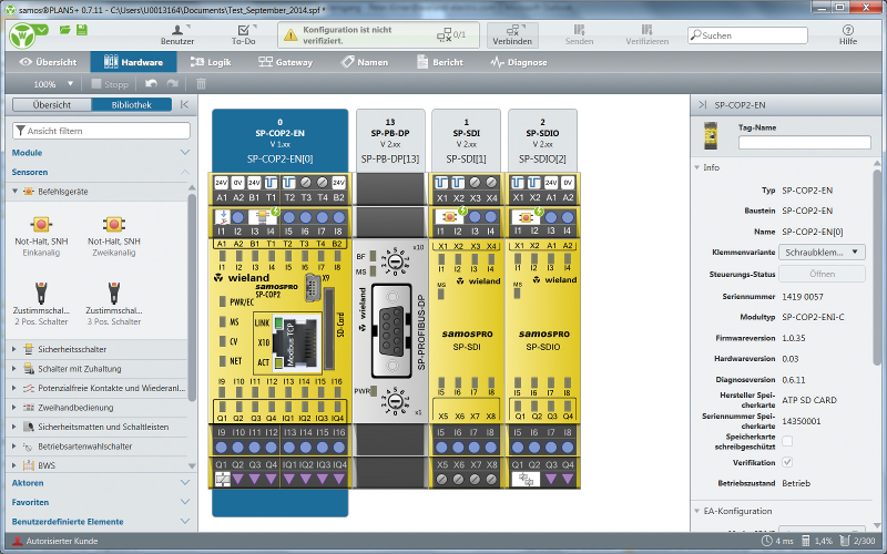 SAMOS PLAN5+ V1.1.2.0. Software Upgrade is here