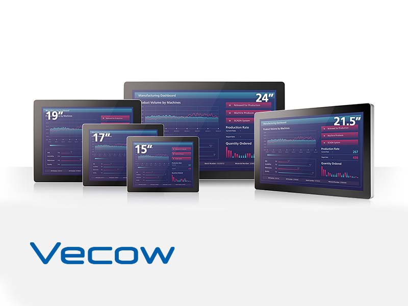 The Next-generation of Industrial Displays from Vecow 
